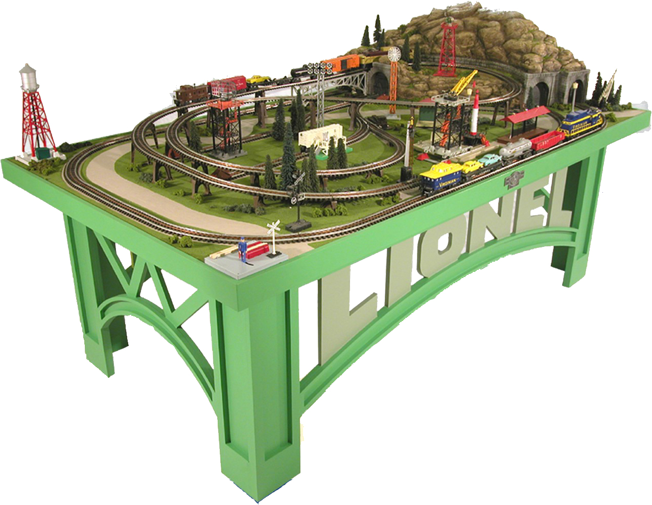 lionel model train layouts